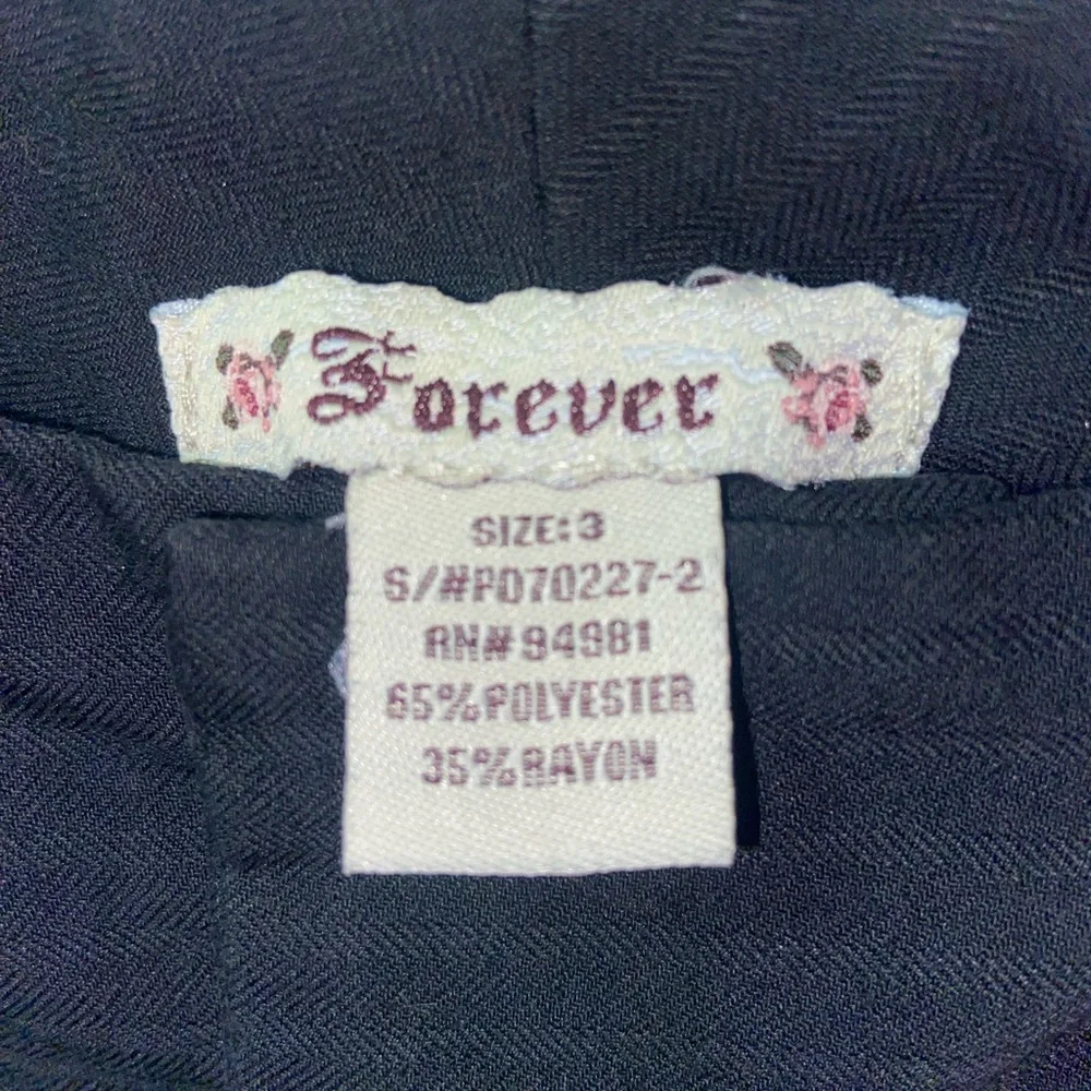 Vintage low-mid waisted dress pants - Picture 3 of 4